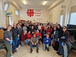 Esperienza di volontariato presso la CARITAS di Catania (09/05/2023) 