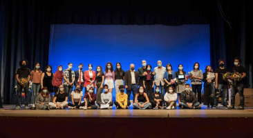 Giornata Mondiale del Teatro 2020 - Gli alunni del Liceo Linguistico dell'Istituto Superiore 